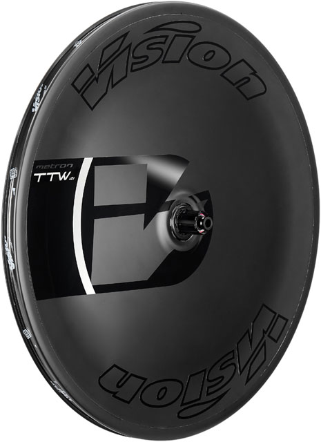 Vision Metron TTW Rear Wheel - 700, 12 x 142mm, Center-Lock, HG 11/12, Carbon, Black