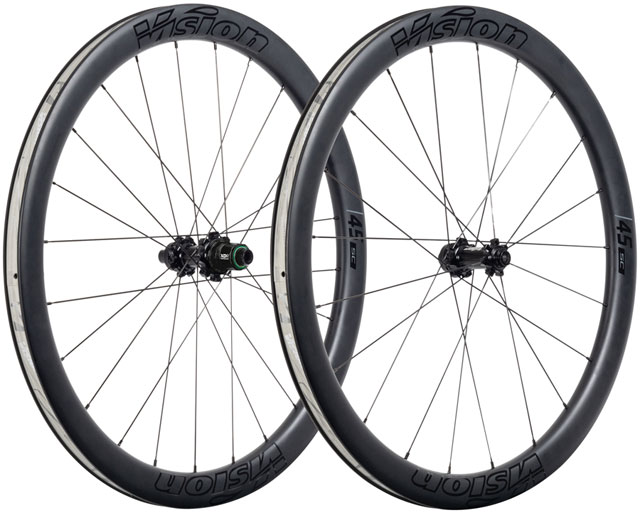 Vision SC45 TL Wheelset - 700, 12 x 100/142, Center-Lock, XDR, Black