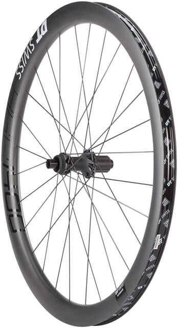 DT Swiss HGC 1400 Spline 42 Rear Wheel - 700, 12 x 142, Center-Lock, HG/XDR, Ratchet 24, Black