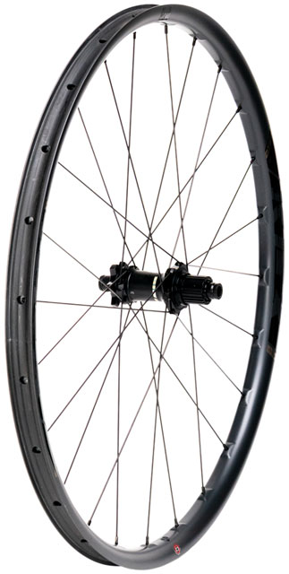 Full Speed Ahead KFX i28 Rear Wheel - 29", 12 x 148mm, 6-Bolt, Micro Spline, Carbon, Black