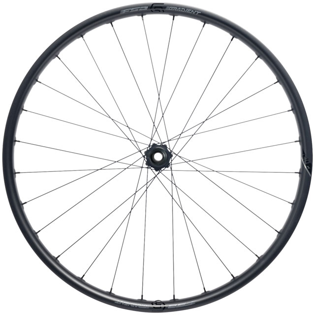 Full Speed Ahead Gradient Carbon i30 Front Wheel - 29", 15 x 110mm, 6-Bolt, Black, Carbon, Black