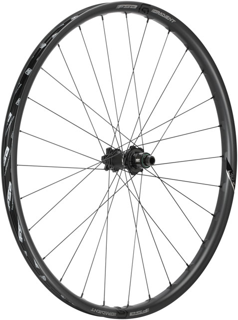 Full Speed Ahead Gradient Carbon i30 Rear Wheel - 29", 12 x 148mm, 6-Bolt, XDR, Carbon, Black