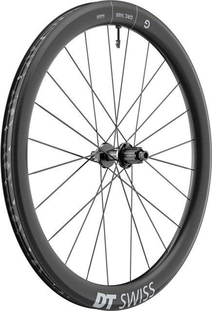 DT Swiss GRC 1400 DICUT 50 Rear Wheel - 700c, 12 x 142mm, Center-Lock, N3W, Ratchet EXP 36, Black