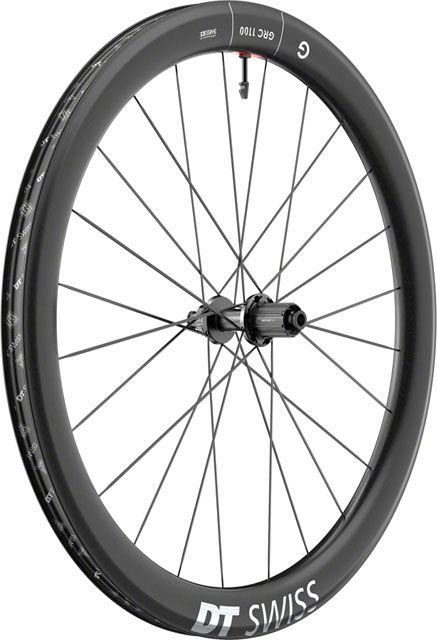 DT Swiss GRC 1100 DiCut 50 Rear Wheel - 700c, 12 x 142mm, Center-Lock, HG11 Road/XDR, Ratchet EXP 36, Black
