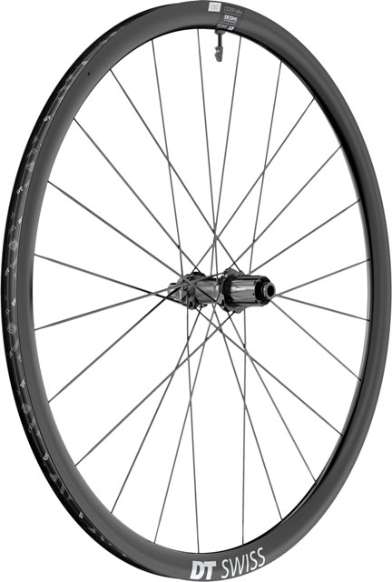 DT Swiss AR 1600 Spline 30 Rear Wheel - 700c, 12 x 142mm, Center-Lock, HG 11 Road, Ratchet 36 SL, Black
