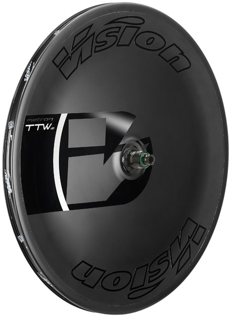 Vision Metron TTW Rear Wheel - 700, 12 x 142mm, Center-Lock, XDR, Carbon, Black