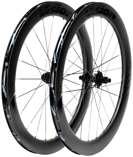Vision Metron RS 60 Wheelset - 700, 12 x 100mm/12 x 142mm, Center-Lock, XDR, Carbon, Black