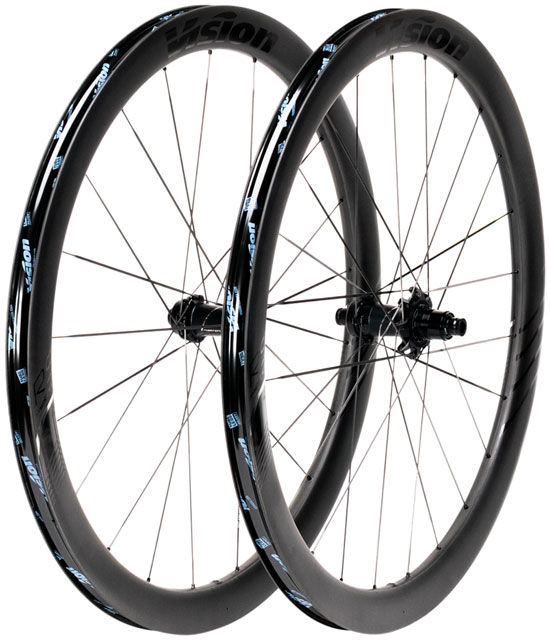 Vision Metron RS 45 Wheelset - 700, 12 x 100mm/12 x 142mm, Center-Lock, XDR, Carbon, Black