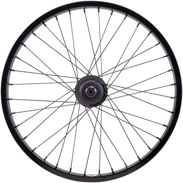 Salt Plus Summit Rear Wheel - 20", 14 x 110mm, Rim Brake, Freecoaster, Black, Clincher