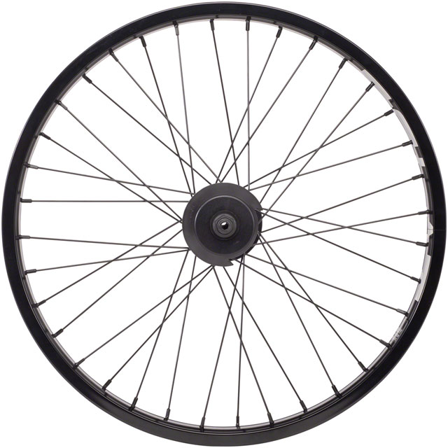 Eclat Trippin Rear Wheel - 20", 14 x 110mm, Rim Brake, Cassette, Black, Clincher, Cortex
