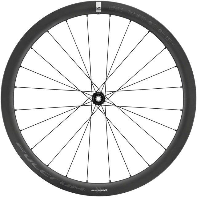 Fulcrum Speed 42 Front Wheel - 700, 12 x 100mm, CenterLock, Black