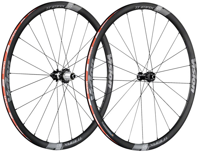 Vision TriMax 30 Wheelset - 700c, 12 x 100/142mm, CenterLock, HG 11, Black