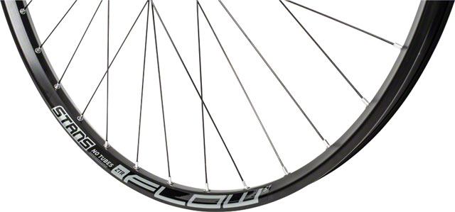 Stan's No Tubes Flow S1 Front Wheel - 27.5", 15 x 100mm, 6-Bolt, Black