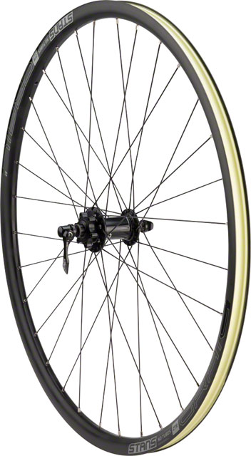 Stan's No Tubes Grail S1 Front Wheel - 700, QR x 100mm, 6-Bolt, Black