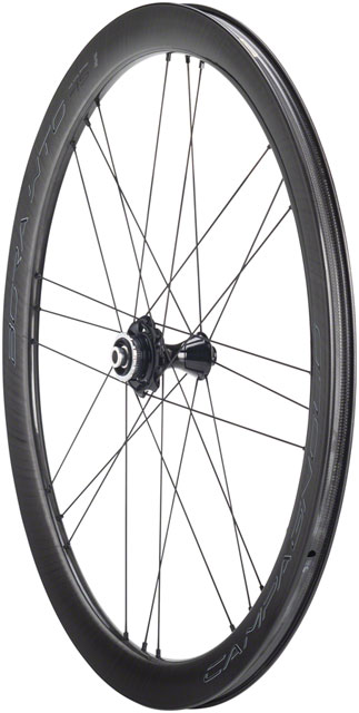 Campagnolo BORA WTO 45 Front Wheel - 700, 12 x 100mm, Center-Lock, 2-Way Fit, Dark Label