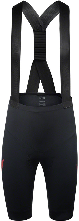 Gorewear Transition Bib Shorts + - Black/Fireball, Women's, Small