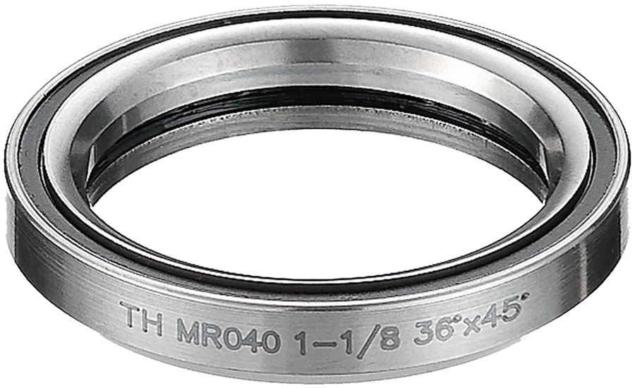 FSA Stainless ACB Bearing, 1-1/8" Diameter, 36x45° Contact Angle, Headset Use – Stainless Steel