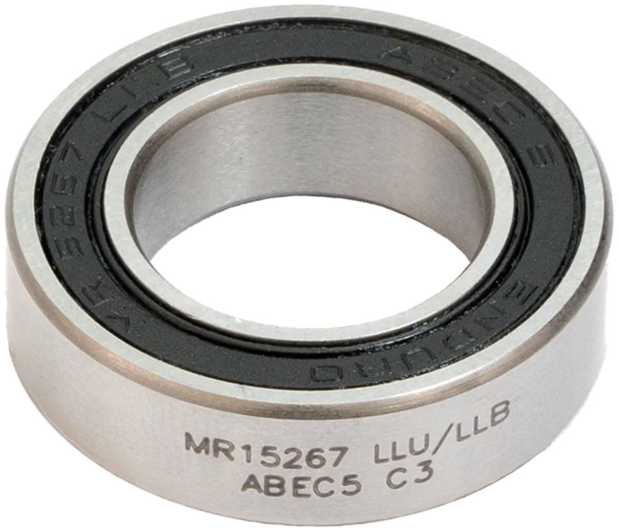 Enduro MR 15267 LLU/LLB Radial Cartridge Bearing - ABEC--5, C3 Clearance, 15mm x 26mm x 7mm