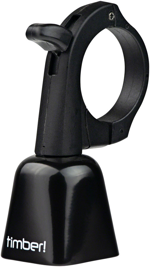 Timber MTB Bell: Black, Bolt-on