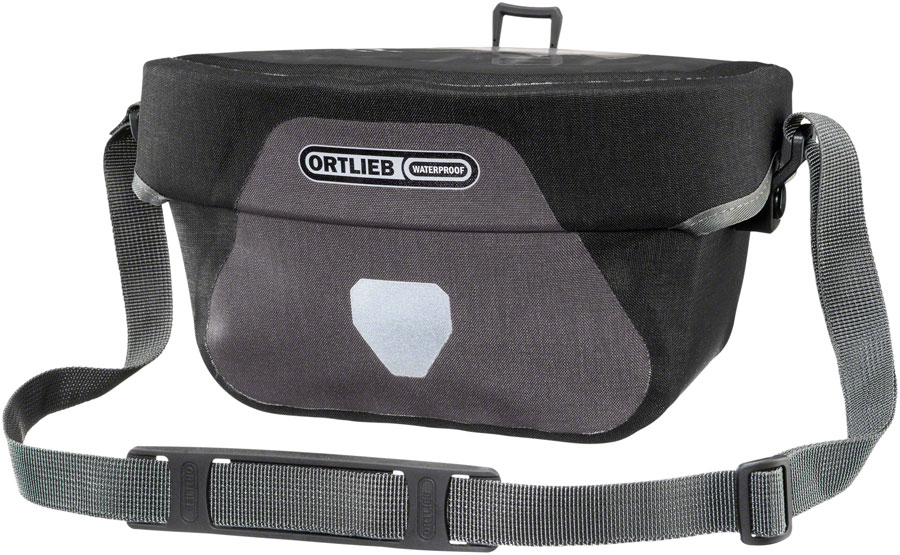 Ortlieb Ultimate Six Plus Handlebar Bag - Black, 5L