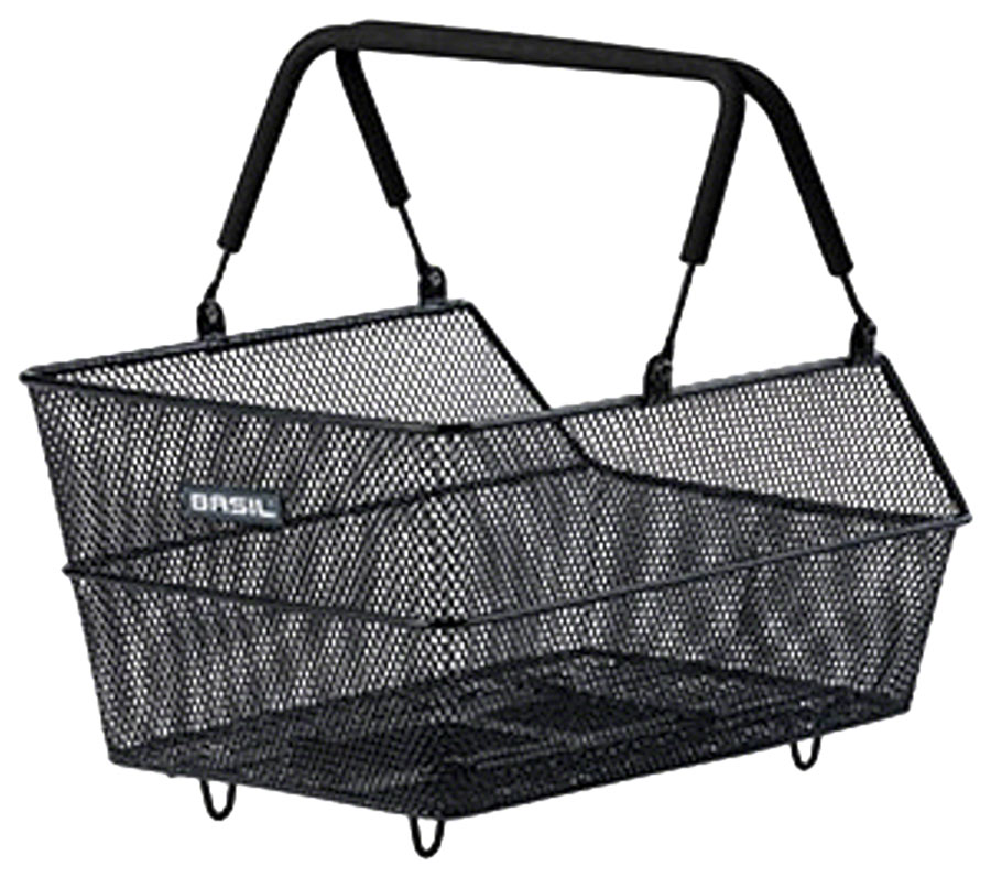 Basil Cento S MIK Rear Basket - Black
