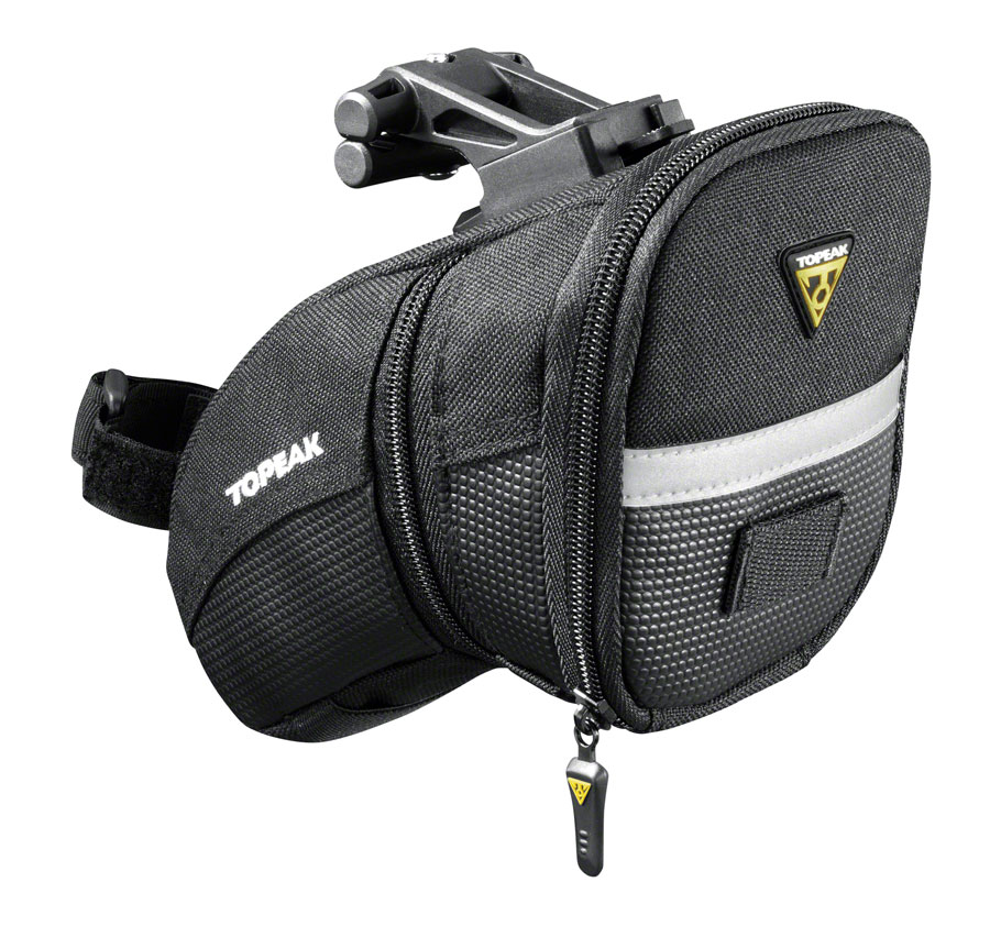 Topeak Aero Wedge Seat Bag - QuickClick, Medium, Black