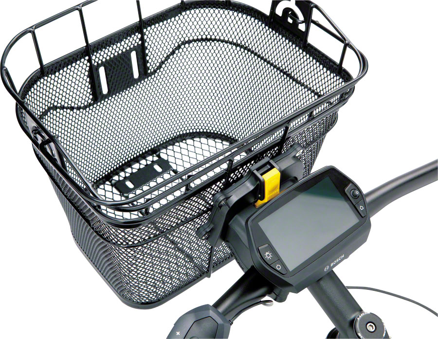 Topeak Front Basket with Fixer 3 Handlebar Bracket: Black