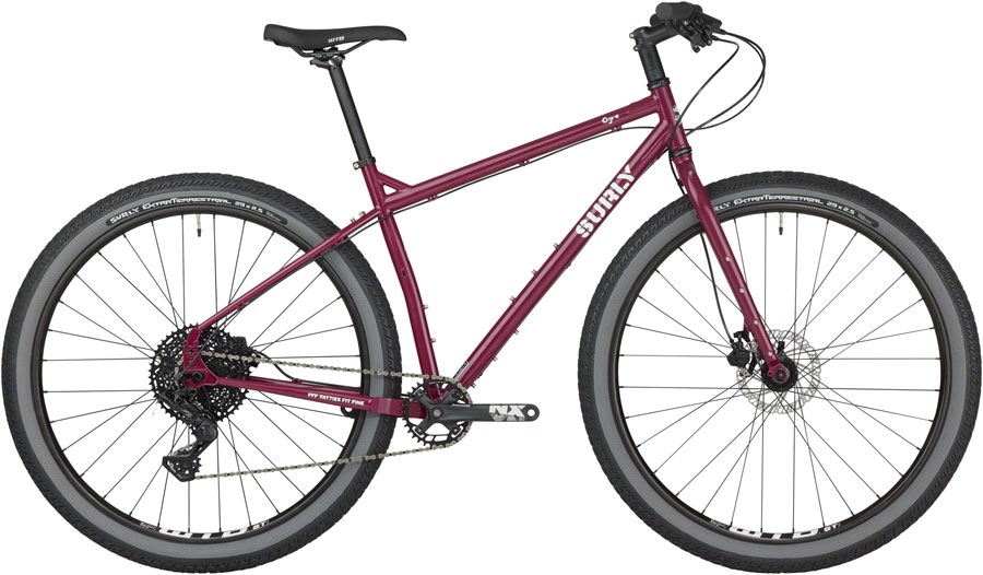 Surly Ogre Bike - 29", Steel, Fermented Plum, Medium
