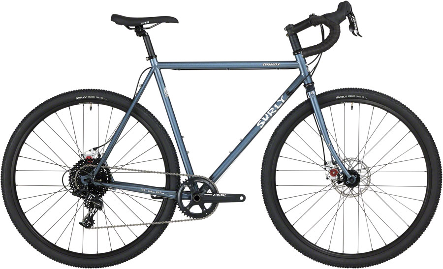 Surly Straggler Bike - 700c, Steel, Cold Steel Blue, 54cm
