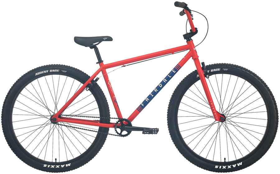 Fairdale Taj 26" City BMX Bike - 27.5", Fire Engine Red