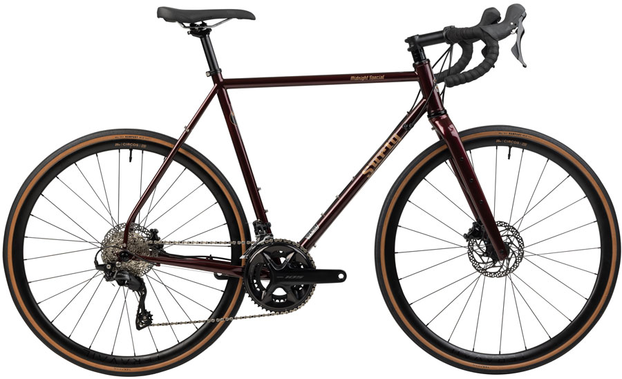 Surly Midnight Special Bike - 700c, Steel, 105 2x12, Carbon Fork, Black Cherry Fizz, 50cm