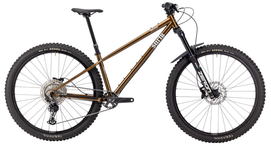 Surly Sorceress Deore 12 Bike - 27.5", Steel, Hot Honey Bling, X-Small