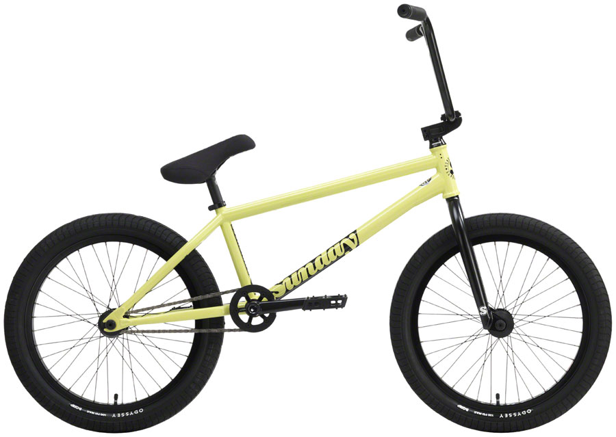 Sunday Soundwave BMX Bike - 21" TT, Gloss Yellow, LHD