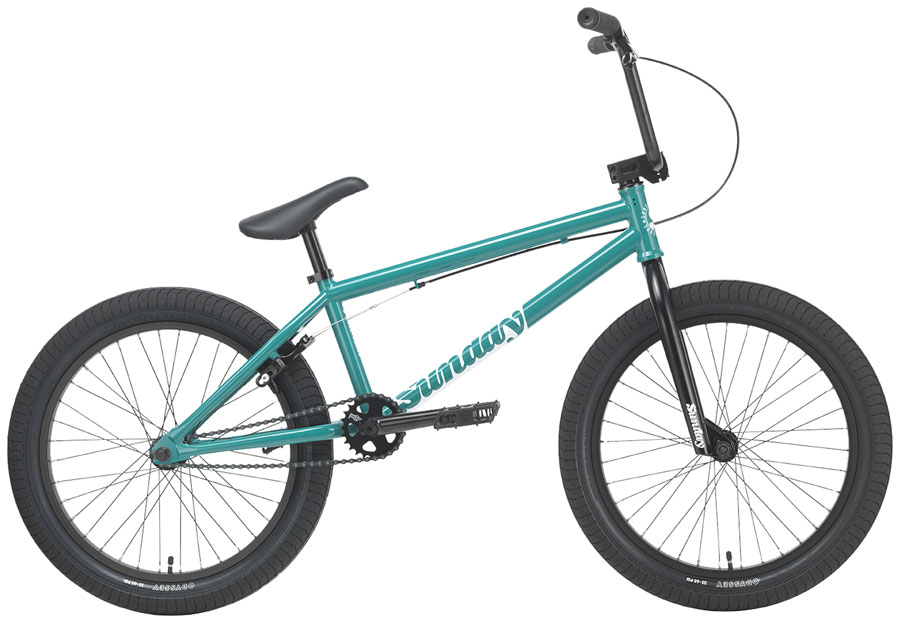 Sunday Primer BMX Bike - 20" TT, Gloss Billiard Green