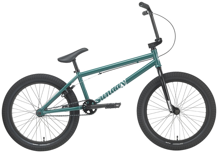 Sunday Primer BMX Bike - 20.75" TT, Gloss Pine Green