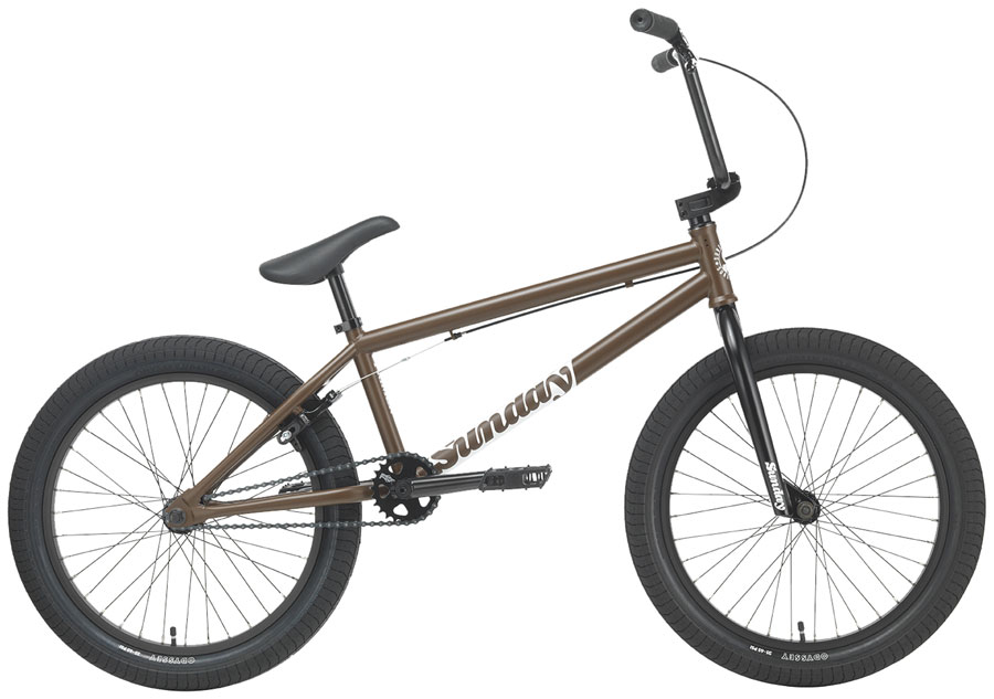 Sunday Primer BMX Bike - 21" TT, Matte Dark Brown