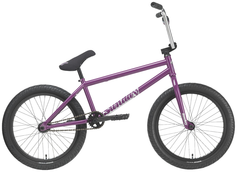Sunday Street Sweeper BMX Bike - 20.75" TT, Gloss Berry