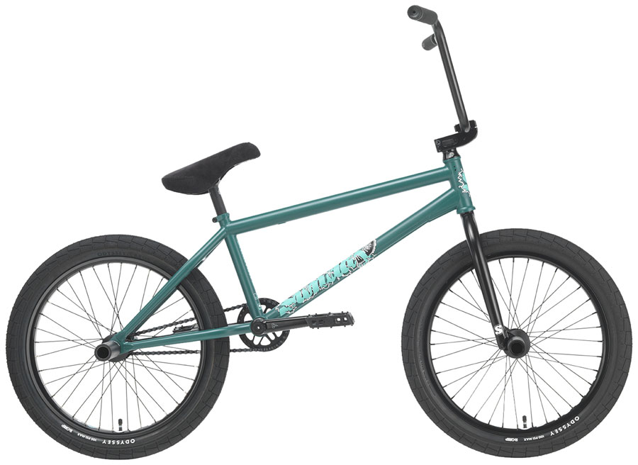 Sunday Darkwave BMX Bike - 21.25" TT, Au Mt Pine Green, LHD