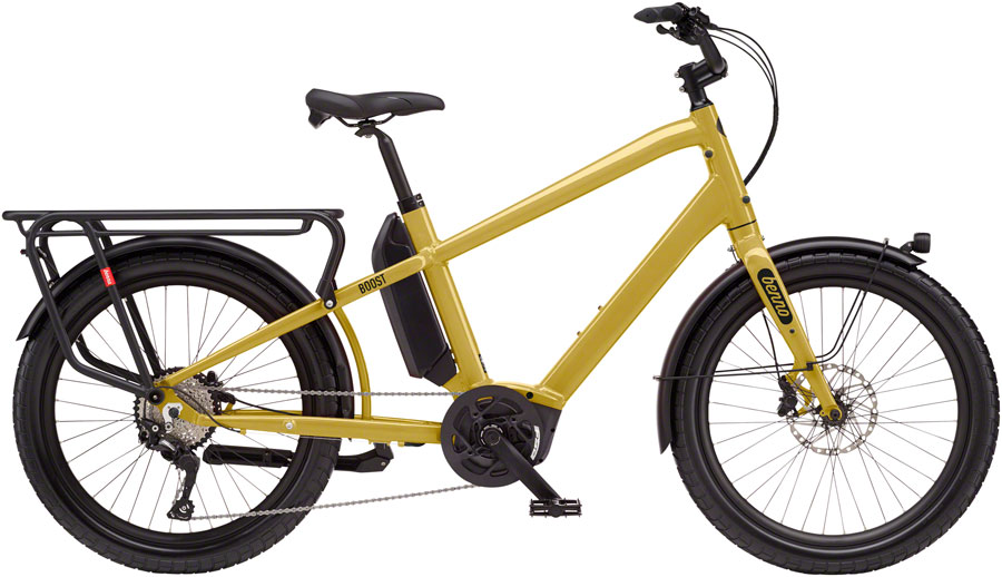 Benno Boost E Class 1 Etility Ebike - Bosch Performance Line, 400Wh, Step-Over, Wasabi Green, One Size