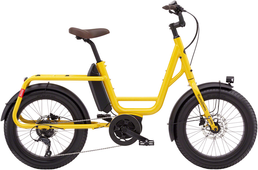 Benno RemiDemi 9D Class 3 Etility Ebike - Bosch Performance Line Sport, 400Wh, Turmeric Yellow, One Size