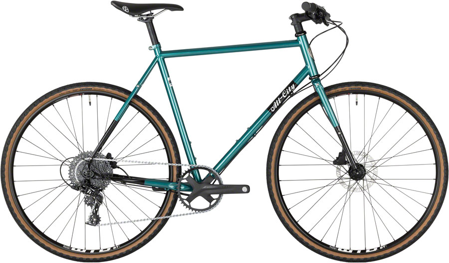 All-City Super Professional Apex Bike - 700c, Steel, Apex, Night Jade, 43cm