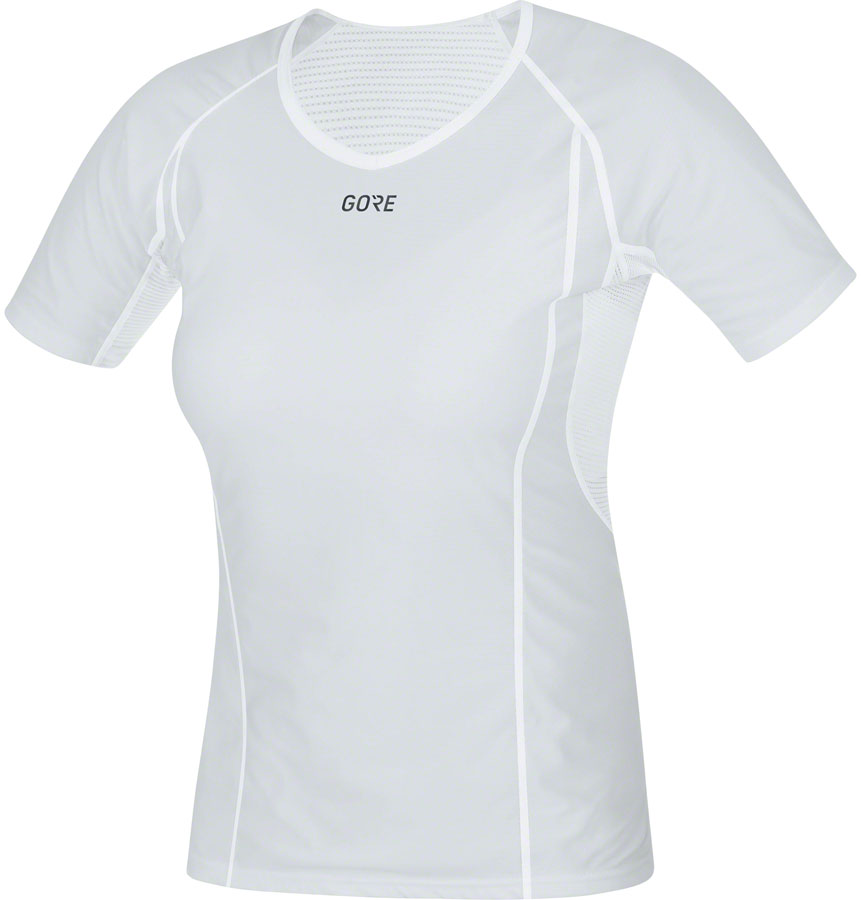 GORE® M WINDSTOPPER Base Layer Shirt - Gray/White, Women's, Small