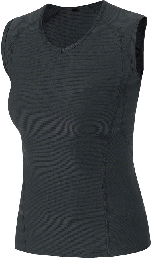 Gorewear M Base Layer Sleeveless Shirt - Black, Women's, Small