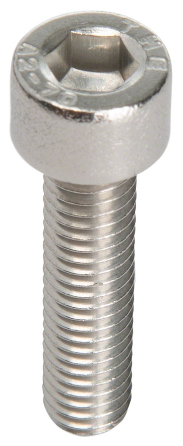 M6 x 25.0mm Stainless Socket Cap Head Bolt: Bag/10