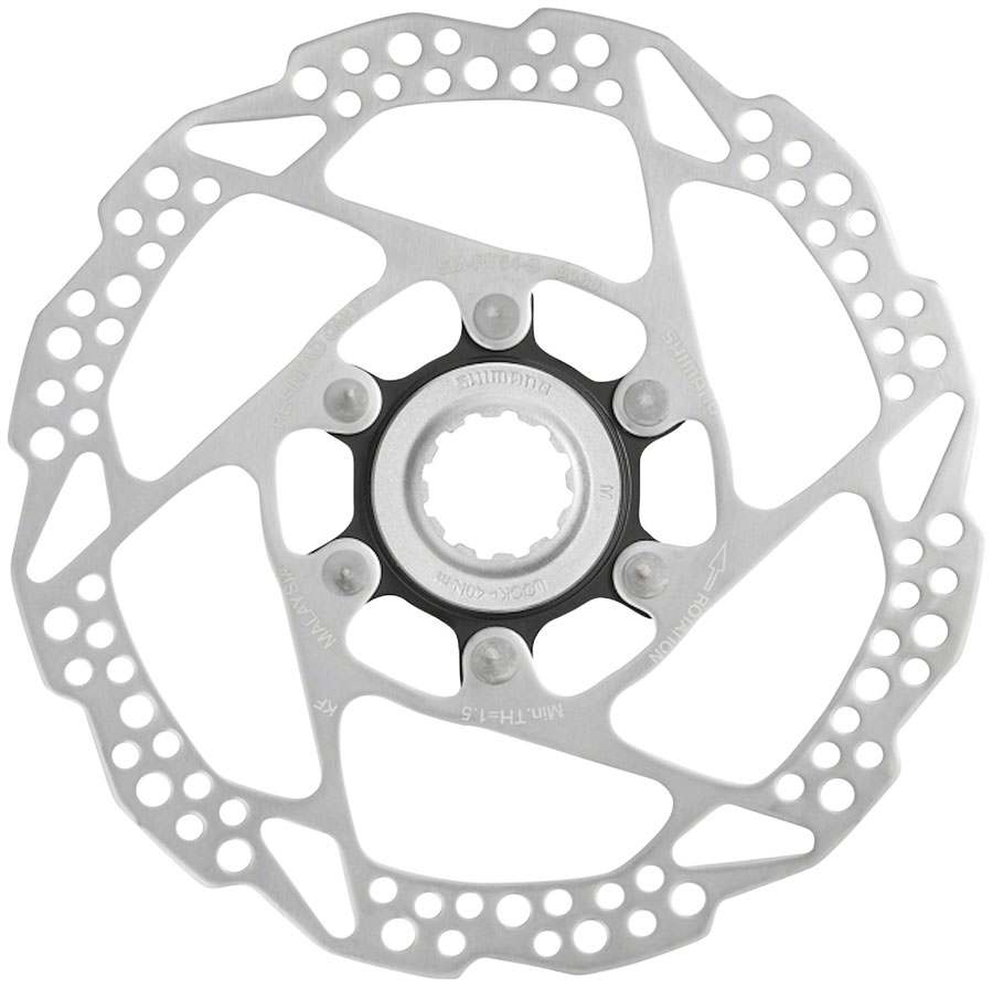 Shimano SM-RT54-SI Disc Brake Rotor - 160mm, Center Lock, For Resin Pads Only, Internal Spline Lockring