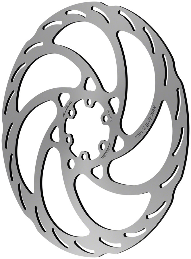 Magura Gustav Pro MDR-S Disc Brake Rotor - 203mm, 6-Bolt, 2.5mm Thickness, For use with Magura Gustav Pro Caliper Only