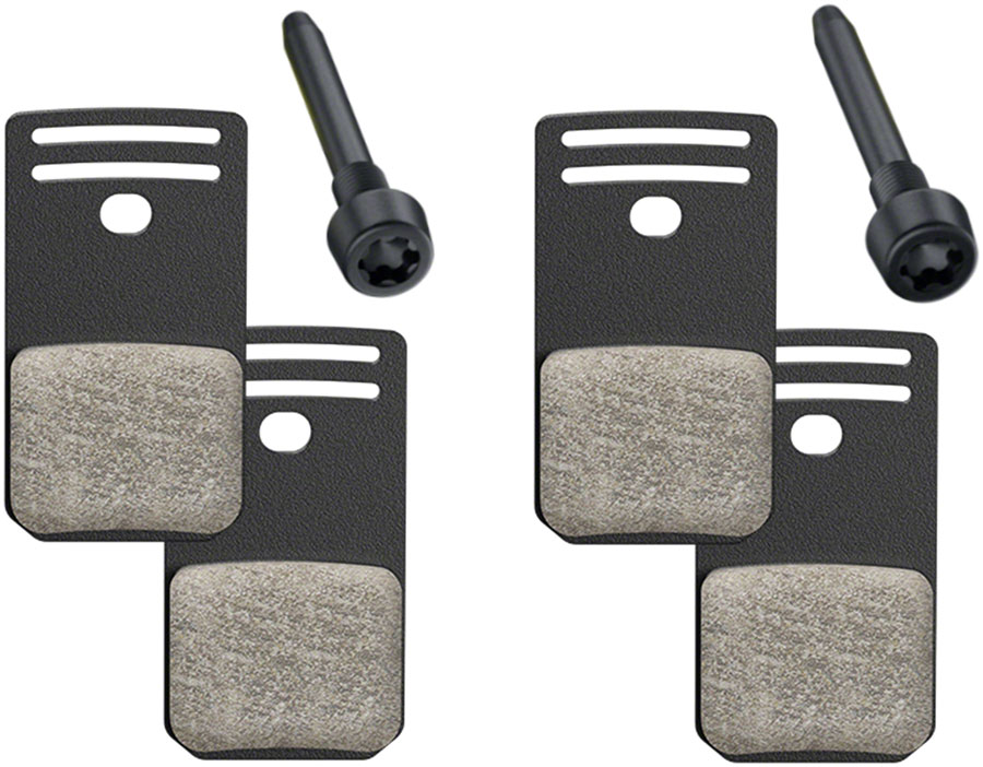 Magura Gustav Pro 13.S Disc Brake Pads - Organic Compound, Includes 4 Brake Pads and 2 Screws
