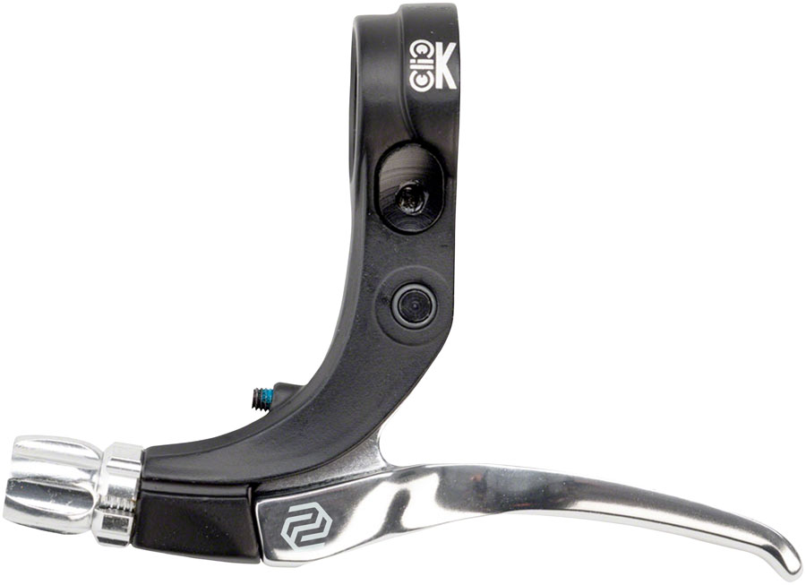 Promax Click V-Point Brake Lever - Short Reach, Silver