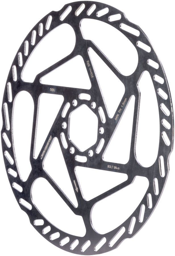 Jagwire Sport SR2 Disc Brake Rotor - 203mm, 6-Bolt, 1.8mm Thickness