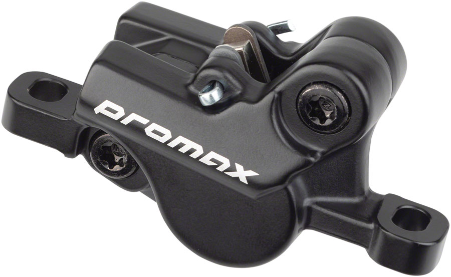 Promax Solve DSK-923 Disc Brake Caliper - Front or Rear Use, 2-Piston Hydraulic, Post Mount, Black